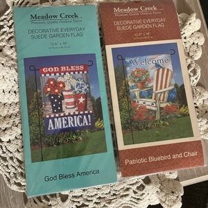 COPY - 2- Garden Flags Americana